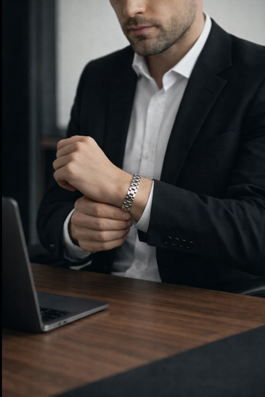 Pulsera EONIS de Acero Inoxidable para Presencia Profesional