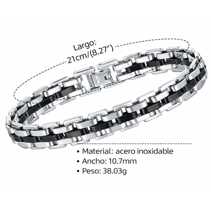 Pulsera EONIS de Acero Inoxidable para Presencia Profesional