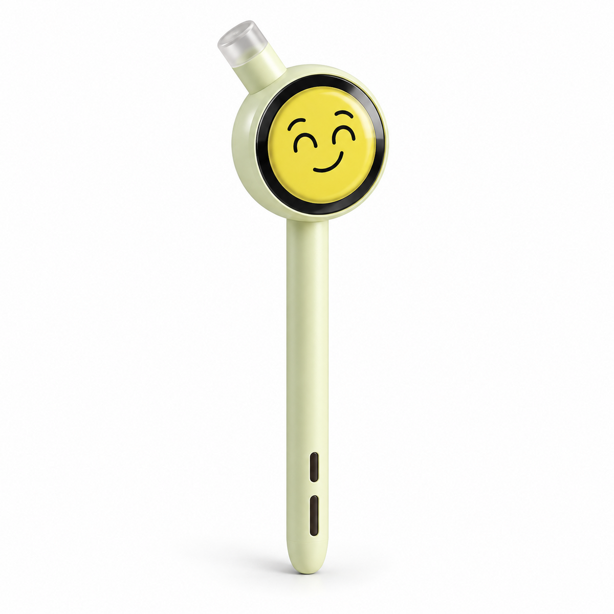 Little Starly: sensor para plantas con sonda y pantalla circular de emojis